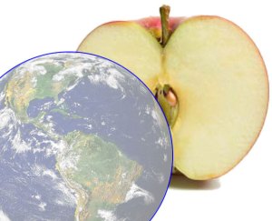 Earth's Atmosphere - Thin as an Apple Skin