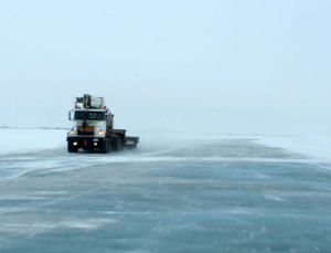 Ice Highway, Northwest Territories, Canada